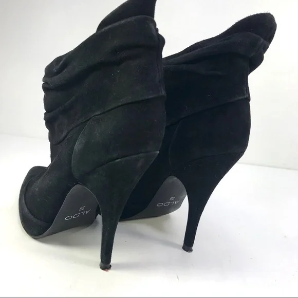 Aldo Suede Ruched Bootie - Picture 4 of 7